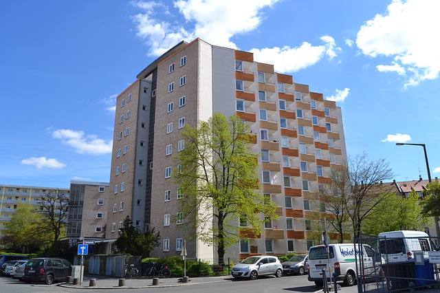Blok w mieście