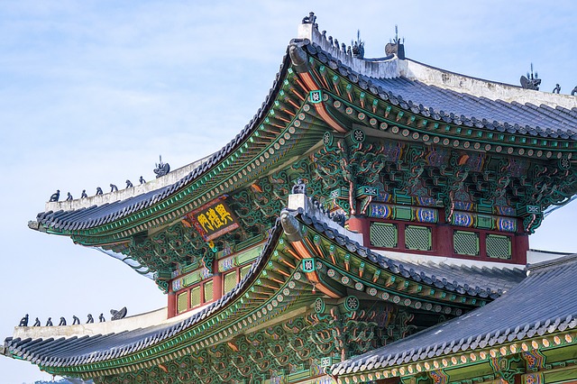 Orientalna budowla z Chin